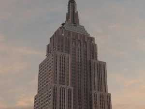 empire state building new york 3D Model