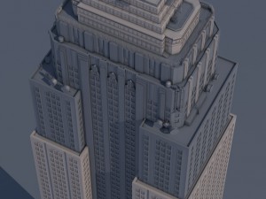 empire state building new york 3Dモデル
