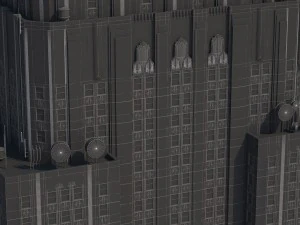 empire state building new york 3D Model