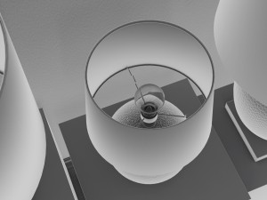 table lamps 3D Модель