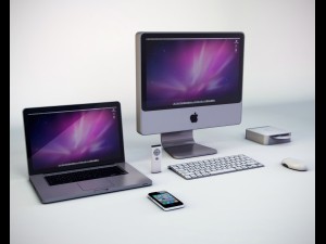 apple imac pack 3D Model