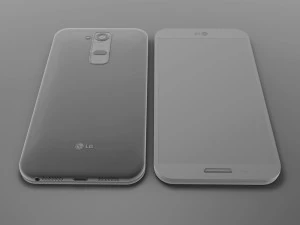 lg g2 mobile phone 3D Model