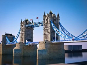 tower bridge 3D Model