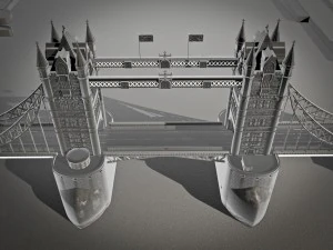 tower bridge 3D Model