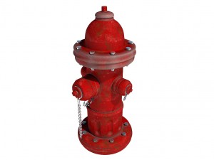 high quality fire hydrant 3D Model