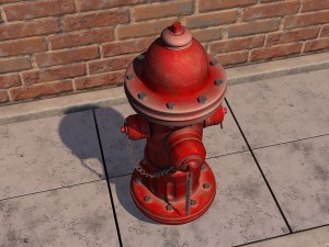 high quality fire hydrant 3D Model
