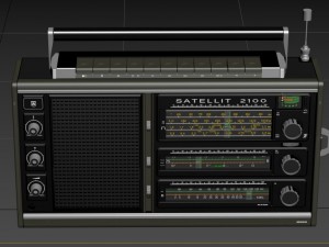radio grundig satellit 2100 Modelo 3D