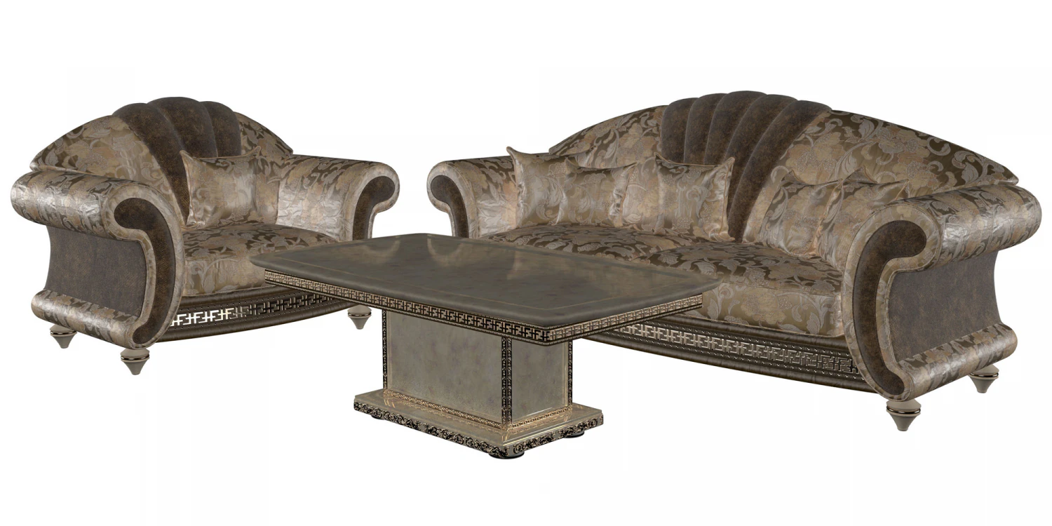 sofa chair table fantasia arredo classic 3D Model .c4d .max .obj .3ds .fbx .stl .blend 