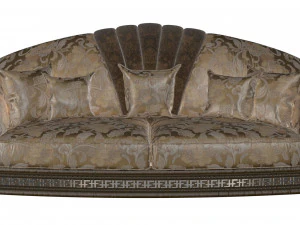 sofa chair table fantasia arredo classic 3D Model