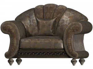 sofa chair table fantasia arredo classic 3D Model