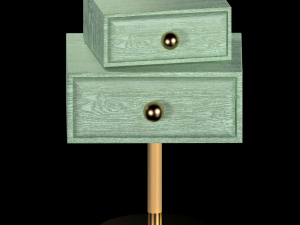 nightstand maisondada stand by me green Modèle 3D