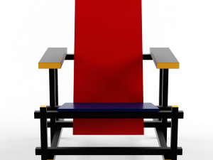 chair museum alivar 3D Model
