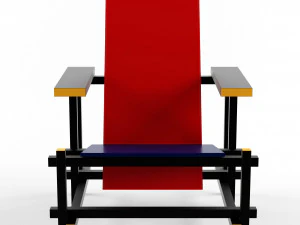 chair museum alivar 3D Model
