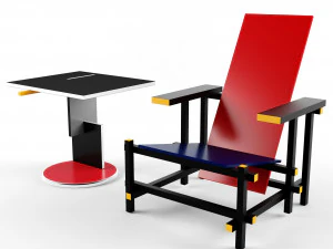 의자 박물관 알리바르 3D 모델