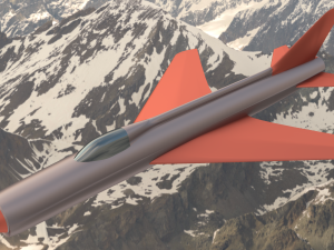 mig i-75 Modèle 3D