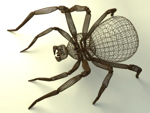 shaggy spider 3D Model