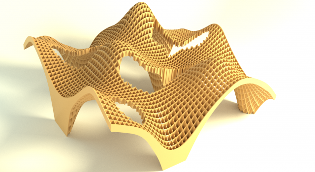 smooth plywood structure Modelo 3D .c4d .max .obj .3ds .fbx .stl .blend 