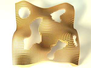 smooth plywood structure 3D Model