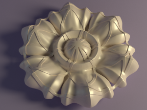 figure rosette Modelo 3D