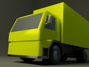volwo fm9 truck Modelo 3D