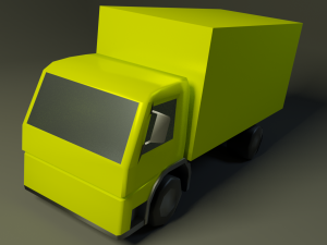 volwo fm9 truck 3D Модель