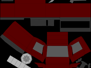volwo fm9 truck 3D Модель