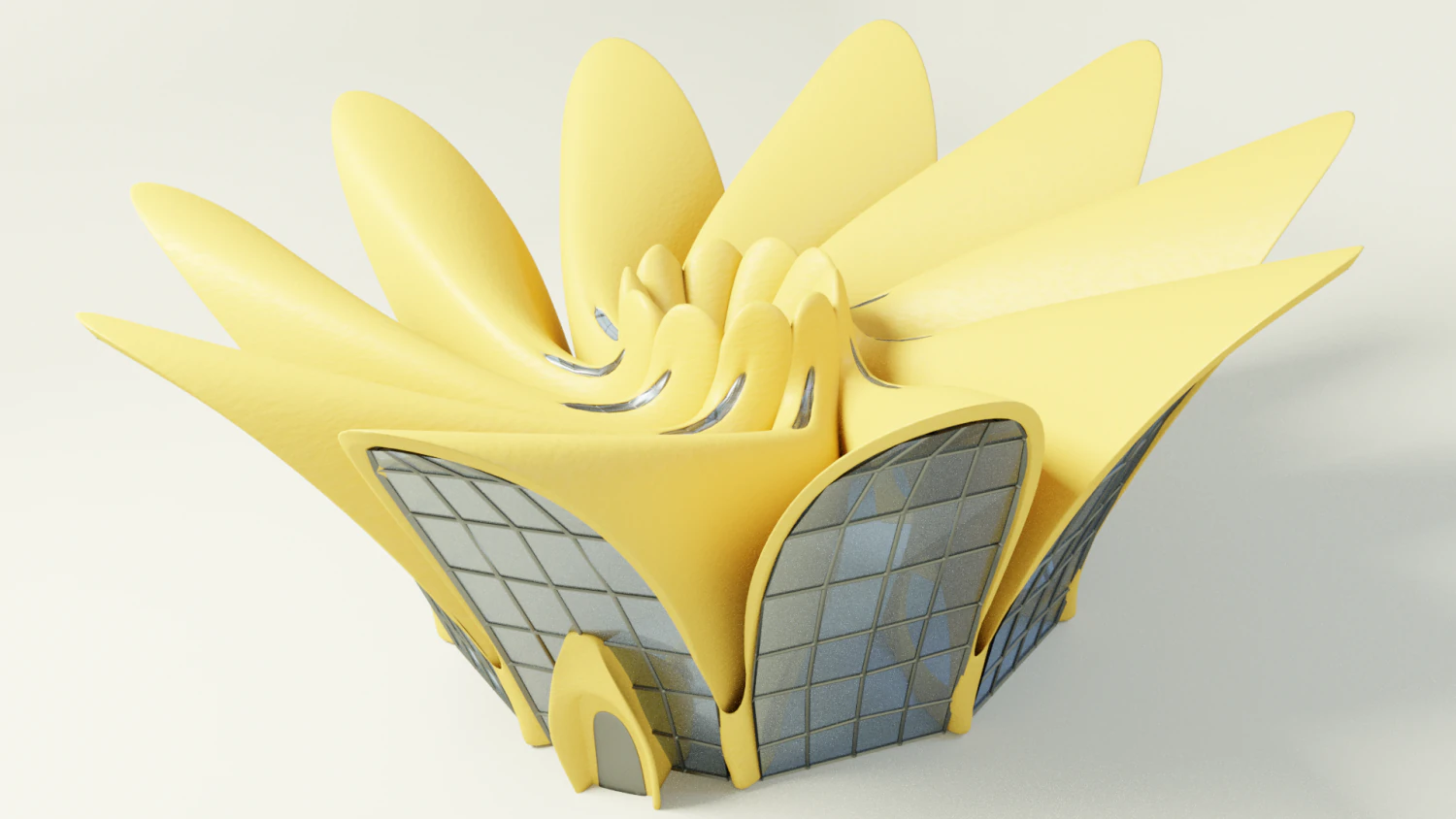savyelus modern building 3D Model .c4d .max .obj .3ds .fbx .stl .blend 