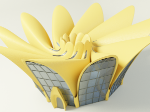 savyelus modern building 3D Модель