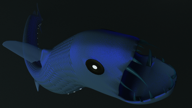 vicious viperfish Modelo 3D .c4d .max .obj .3ds .fbx .stl .blend 