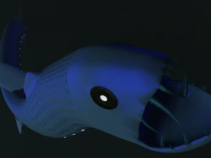 ikan viper ganas Model 3D