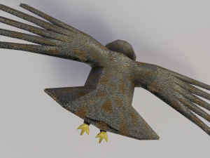 great grey owl 3D Model