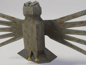 great grey owl 3D Model