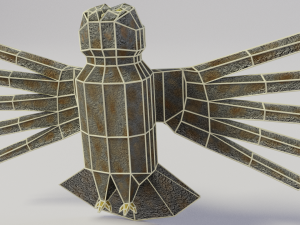 great grey owl 3D Model