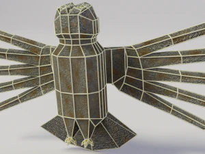 great grey owl 3D Model
