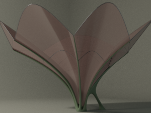 lily canopy 3D-Modell
