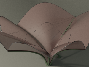 lily canopy 3D-Modell