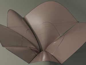 lily canopy 3D-Modell