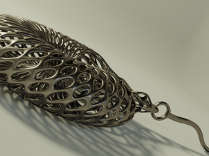 interstellar earring Modelo 3D