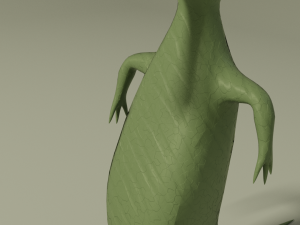 bold gavial Modello 3D