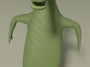 bold gavial Modelo 3D