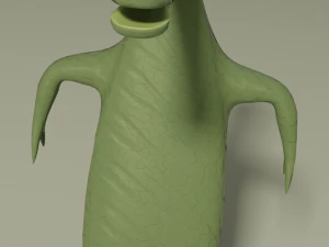 жирний гавіал 3D Модель