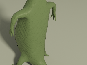 bold gavial Modelo 3D