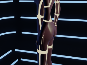 sparkling girl 3D Модель
