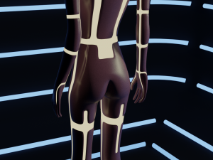 sparkling girl 3D Модель