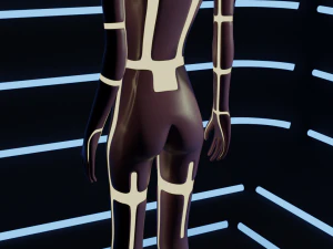 sparkling girl 3D Model