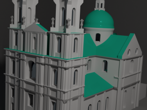 farny church Model 3D