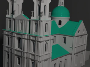 Фарни церковь 3D Модель