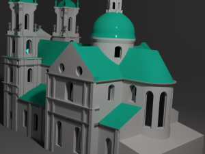 farny church Modelo 3D