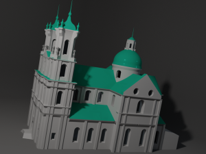 farny church Modelo 3D