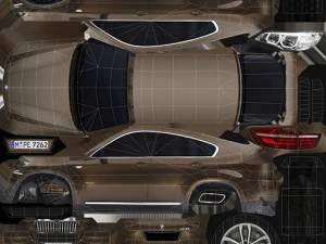 bmw x6 3D Model